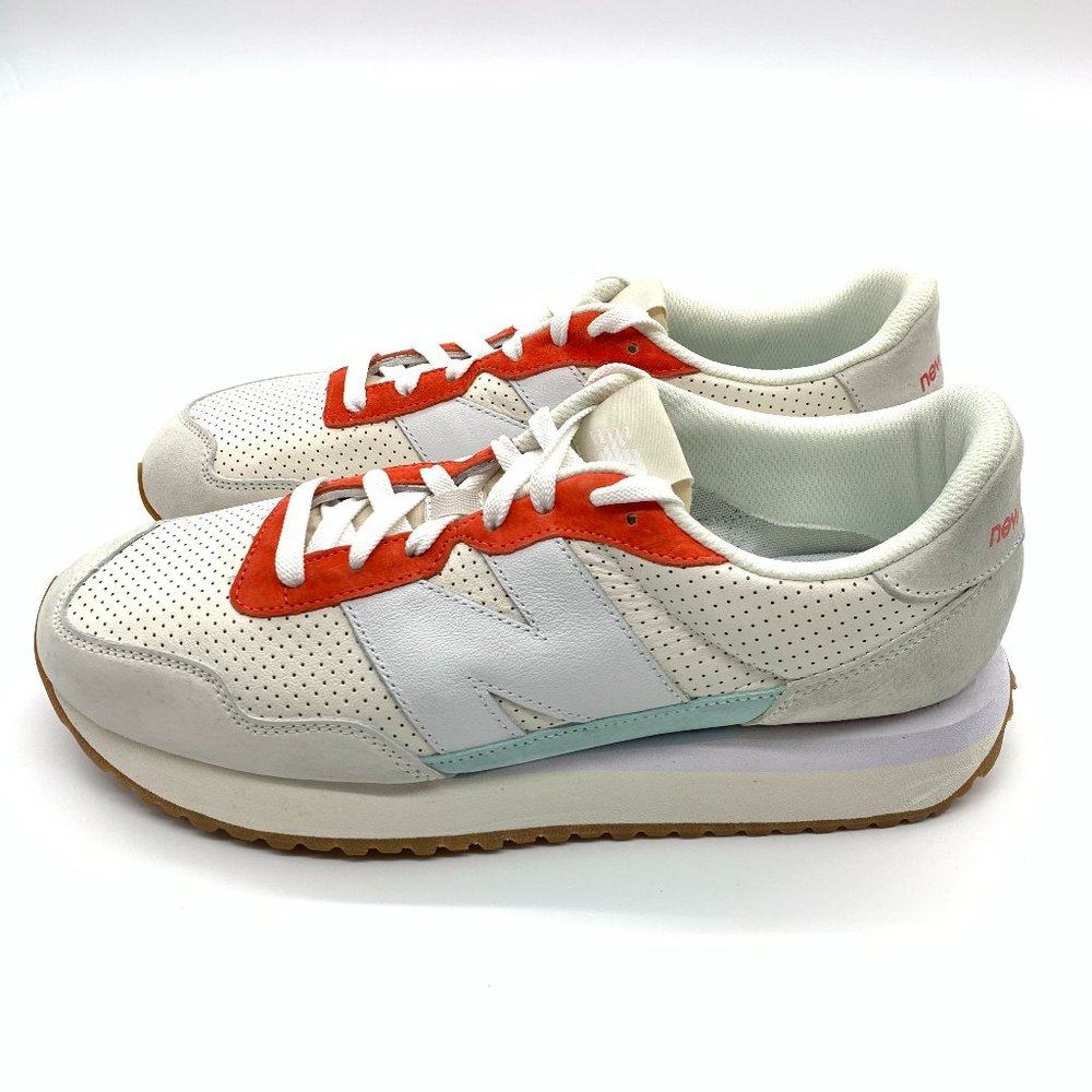 New Balance MS237PG Men's Running Shoes Sneakers White Blue Red